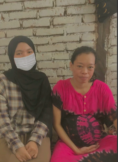 Kunjungan pertama bersama bumil Jumria